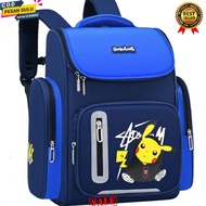 TAS ANAK LAKI LAKI SEKOLAH ANAK MODEL TERBARU 2025 IMPORT POKEMON KEKINIAN HIGH QUALITY PAUD TK SD