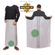 Sarung wadimor dewasa coklat tumpal salur