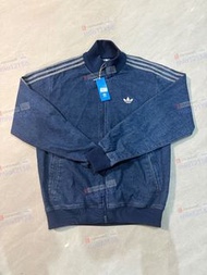 Adidas originals ADICOLOR 拉鏈立領牛仔外套
