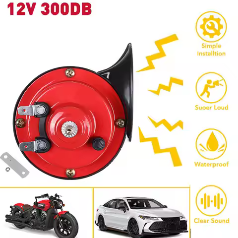 Air Horn 12V DC Loud 300dB Raging Sound For Car Truck Boat 510Hz