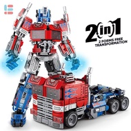 Children Toys Boys Building Blocks Educational Assembling Toys Building Block Robot 3d Puzzle 6 to 1