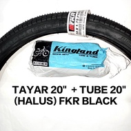TAYAR BASIKAL + TUBE BASIKAL 20 INCHI 20X1.75 (HALUS)