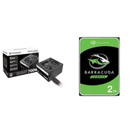 Thermaltake Smart 700W 80+ White Certified PSU Power Supply & Seagate Barracuda 2TB Internal Hard Dr