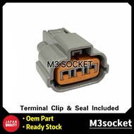 Mitsubishi EVO 789 Proton Juara Ignition Coil Plug Socket Connector 3 Pin