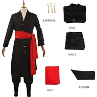 Anime One Piece Trang Phục Cosplay Cho Nam Giới Roronoa Zoro 2 áo choàng kimono Bộ Vương Quốc Của Sự
