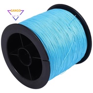 500 M 30 LB 0.26mm fishing line strength PE Braided 4 Strands blue