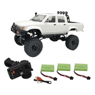 WPL C64-1รถ RC 1/16 2.4ก. เต็มขนาด4WD ปีนรถออฟโร้ดยานพาหนะ C64ของเล่นควบคุมระยะไกลรถกระบะ