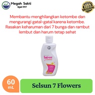 MGS - Selsun 7 Flower Shampoo 60 ML - Anti-Dandruff and Hair Loss Shampoo