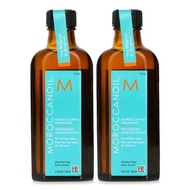 Moroccanoil 摩洛哥優油  Moroccanoil 摩洛哥護髮油- 原版(所有髮質適用) 兩瓶套裝 200ml(100mlx2)
