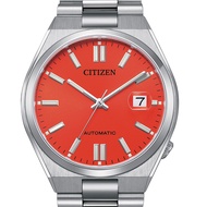 100% Authentic NJ0158-89W Citizen Pantone Blazing Red Dial Automatic Mens Watch