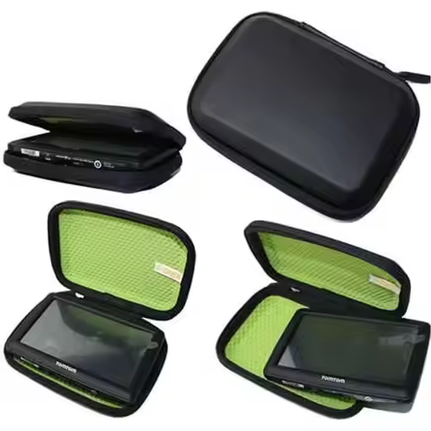 6 Inch GPS Sat Nav Hard Case Cover GPS Bag Cover GPS Navigator Bag Protective Cover GPS Storage Bag
