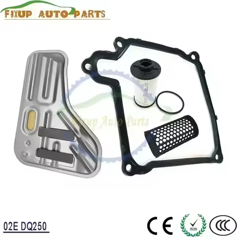 DSG 02E DQ250 Automatic Transmission New Oil Filter Clutch Oil Pan Gearbox Oil Pad Gasket For VW Aud