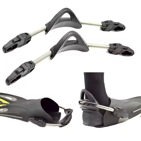 3 Size Scuba Diving Fin Spring Heel Strap with Quick Release Buckles Diver Fin Replacement