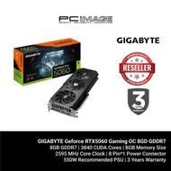 GIGABYTE Geforce RTX5060 Gaming OC 8GD GDDR7 Graphic Card (GV-N5060GAMING OC-8GD)
