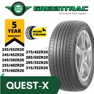 CAR TAYAR GREENTRAC QUEST-X 235/55ZR20 245/45ZR20 245/50ZR20 255/40ZR20 275/40ZR20 285/50ZR20 295/35