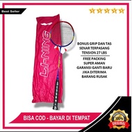 BEST SELLER !!RAKET BULUTANGKIS LINING FULL CARBON IMPORT - RAKET BADMINTON IMPORT LI-NING CARBON S