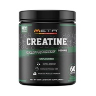 META NUTRITION Creatine Monohydrate / New Creatine Powder 60 Serving Unflavoured Halal