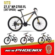 Sepeda MTB 27,5 Phoenix Star 21 Speed Cakram Bearing Inner cable murah / Sepeda Gunung 27,5 PhoenixS