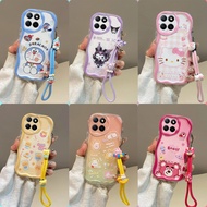 Casing Honor X7d Kartun comel lembut silikon phone casing