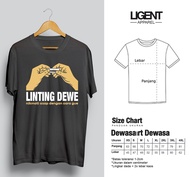Kaos Pecinta Tingwe(LintingDewe)