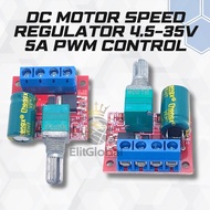 DC Motor Speed Controller 4.5-35V 5A 90W | PWM Dimmer DC Motor Controller