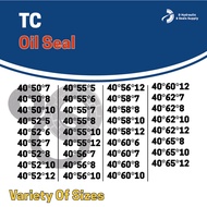NBR TC OIL SEAL 40 (ID) OIL SEAL NBR TC (TC40X85X12/40X55X8/40X55X7/40X85X10/40X58X12/40X72X8/40X56X