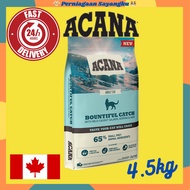 ACANA Grain Free Bountiful Catch / Wild Prairie / Homestead / Indoor Entree  4.5kg Cat Food Cat Supplies Makanan Kucing