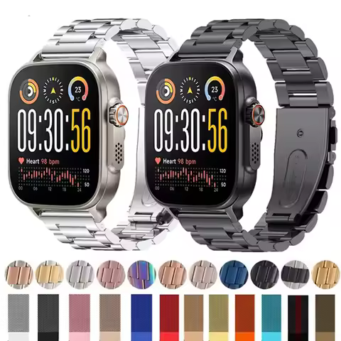 22mm Stainless Steel Strap For Realme Watch 5 Mens Band For Realme Watch S2/Realme 3 3 Pro S S Pro/2