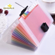 HIGHVIEWLS A6 File Folder School Expanding File  13 Pockets