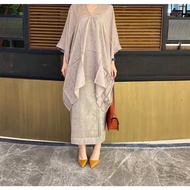 SET KURUNG BATIK KAFTAN VISCOSE BAJU RAYA 2023🎉🎉