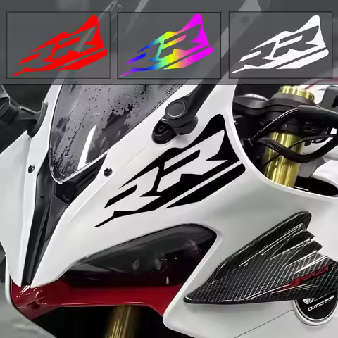 For QJMoto Fairing Stickers RR Racing Sticker Reflective Vinyl Limited Edition Decal for SRT250 450 