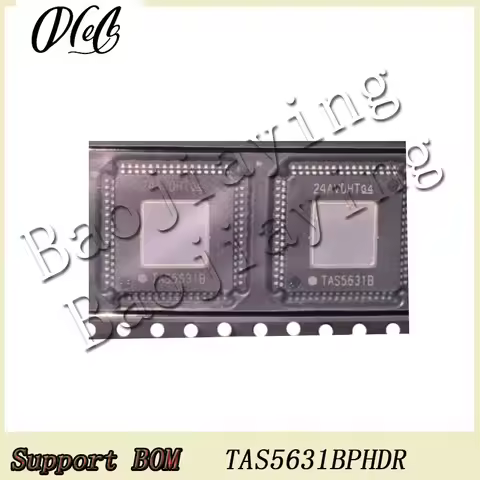 TAS5631BPHDR MARK TAS5631B HTQFP-64 IC Chip For D-class audio power amplifier