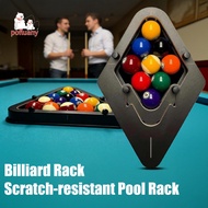(pofluany)  1 or 2 Pcs Professional Billiard Triangle Rack Rhombic Pool Table Ball Holder for 8/9 Ba