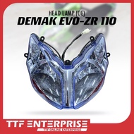 DEMAK EVOZR-110 HEAD LAMP (OE) EVOZR110 EVO ZR 110 EVOZR 110