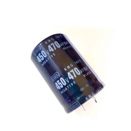 1pcs 470uF 450V 470MFD 450Volt -40+105C Aluminum Electrolytic Capacitor 35×50mm