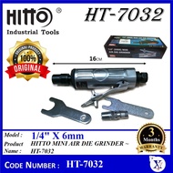 HT-7032 1/4" X 6mm HITTO MINI AIR DIE GRINDER / HT 7032