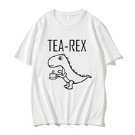 Funny Tea-Rex Dinosaur Design Graphic T-shirt Man Novelty T Shirt Unisex Casual Tshirt Men Quality 100% Cotton O-neck Tees XS-4XL-5XL-6XL