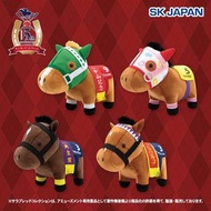 日本正版 SK Japan 純種馬 冠軍馬 日本賽馬 Thoroughbred Collection 復刻 無聲鈴鹿 Silence Suzuka 春麗 Haru Urara 公仔
