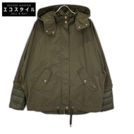 Woolrich WWOU0498 卡其色 SIPSEY 三合一連帽外套，M 碼 [二手]