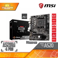 MSI A520M-A PRO MOTHERBOARD - mATX, AM4, A520, DDR4