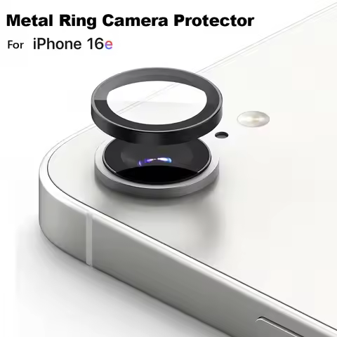 I Phone 16e Case Back HD Camera Protector For Apple IPhone 16e 17e 16 17 e e16 5G 6.1inches 3D Rear 