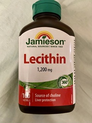 Jamieson 卵磷脂 Lecithin 1200mg Softgels 膠囊