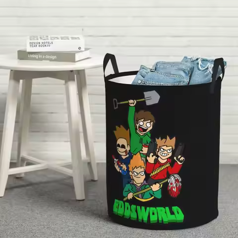 Laundry Collector Eddsworld Foldable Laundry Basket Large Storage Baby Washing Basket Home Organizer