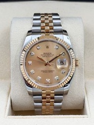 ROLEX 勞力士 DATEJUST 116233 2015年 金色鑽石字