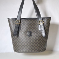 CELINE Macadam Blason Handbag 手袋 手提袋 日本中古vintage