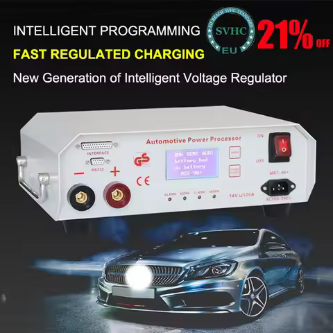 MST-90+ 14V 120A Automotive Voltage Regulator Stabilizer for Coding Power Processor Smart Car Progra