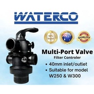 Waterco - 5 Way Multiport Valves (40mm inlet/outlet) (For model W250/W300) Waterco MPV 40mm