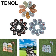 TENOL 9 Pieces Golf Iron Club Head Covers Set Golf Accessories Golf Headcover Fashion