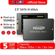 Fikwot FS810 2.5’’ SSD SATA III 6Gb/s (128GB/256GB/512GB) 3D NAND TLC Internal SSD Up to 550MB/s Com