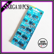 baterai vinnic LR48 L754F AG5 batrai LR 48 AG 5 L 754 F batre LR-48 AG-5 L-754F lithium 15 V